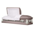thumbnail image 1 of Titan Casket August Steel Funeral Casket, 1 of 4