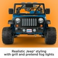 thumbnail image 6 of Power Wheels Retro Jeep Wrangler 12-Volt Ride-On, 6 of 10