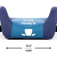 thumbnail image 4 of Diono Solana 2 Backless Booster Car Seat, Choose Color, 4 of 12