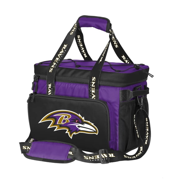 Logo Brands Baltimore Ravens 36 Can Cooler