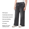 thumbnail image 9 of Hudson Women's Wide Leg Jean, 9 of 12