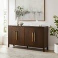 thumbnail image 1 of Crosley Furniture Darcy Sideboard Buffet, Dark Brown, 1 of 13