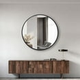 thumbnail image 1 of Jill Zarin 36" Elegant Round Metal Wall Mirror, Assorted Colors, 1 of 6