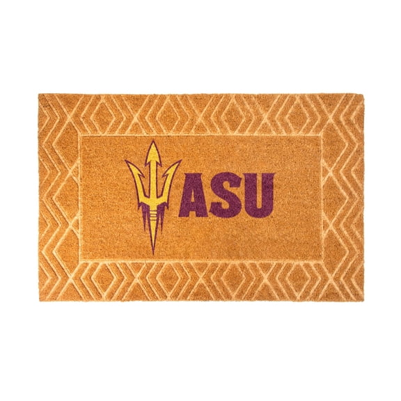 Logo Brands Arizona State Sun Devils Coir Outdoor Mat