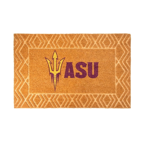 Logo Brands Arizona State Sun Devils Coir Outdoor Mat