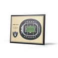 thumbnail image 1 of YouTheFan NFL 17" x 13" 5-Layer Stadium View 3D Wall Art, 1 of 5