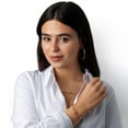 thumbnail image 5 of Bar Knot Tube Necklace in 14K Yellow Gold, 5 of 5