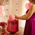 thumbnail image 9 of Balloon Time Jumbo Helium Tank, 12", with 50 9-inch Latex Balloons and Ribbon, 9 of 10