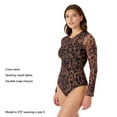 thumbnail image 4 of Edited by Hunter McGrady Women's Long Sleeve Bodysuit, 4 of 12