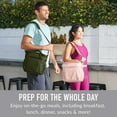 thumbnail image 5 of Bentgo Prep Deluxe Bag and Bentgo 60-Piece Meal Prep Container Set, 5 of 7