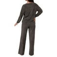 thumbnail image 3 of Barefoot Dreams CozyChic Ultra Lite Jersey Pullover & Wide Leg Pant Lounge Set, 3 of 5