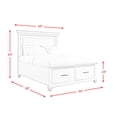 thumbnail image 20 of Society Den Brooks Poplar Wood Platform Storage Bedroom Set, Assorted Sizes and Sets, 20 of 23