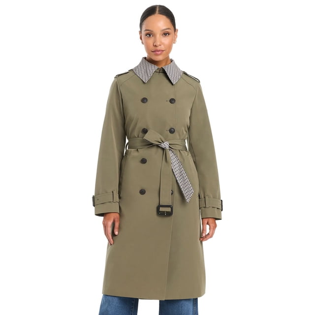 Vince Camuto Womens Trench Coat