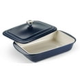 thumbnail image 1 of Tramontina 13.6" x 9.6" Ceramic Covered Bakeware with Stainless Steel Knob (Choose Color), 1 of 7