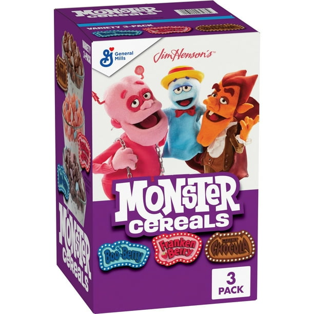 Monsters Muppet Variety Pack Cereal, 31.3 oz., 3 pk. - Samsclub.com
