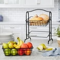 thumbnail interactive-video image 1 of Member's Mark 2-Tier Fruit Basket Stand, 1 of 5