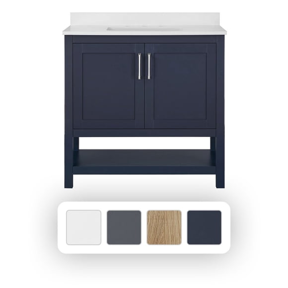 OVE Decors Vegas 36" W x 19" D Freestanding Bathroom Vanity With Sink