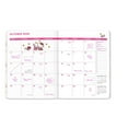 thumbnail image 6 of 2026 Hello Kitty Playful Pink Just Right Monthly Planner with Enamel Charm Bookmark, 6 of 8