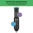 thumbnail image 3 of Chefman Cordless Portable Immersion Blender With One-Touch Speed Control, 3 of 11