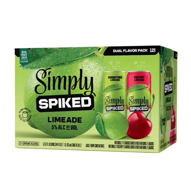 Simply Spiked Limeade Variety Pack, 12 fl. oz. can, 12 pk.