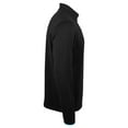 thumbnail image 4 of Carolina Panthers Men's Quarter-Zip Pullover, 4 of 10