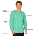 thumbnail image 3 of Reel Life Men's Long Sleeve UV Tee, 3 of 5