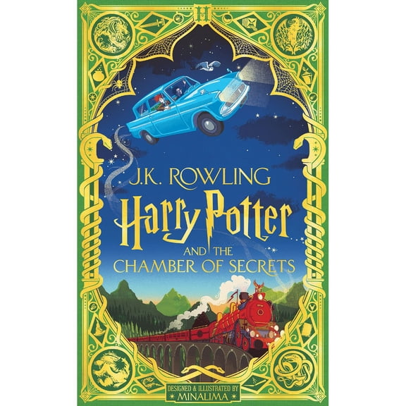 MinaLima Edition - Harry Potter and the Chamber of Secrets by J. K. Rowling - Book 2 of 7, Hardcover