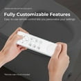 thumbnail image 17 of OVE Decors Clarke White Tall Elongated Smart Toilet with Bidet Toilet Seat, 17 of 18