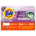 thumbnail image 1 of Tide PODS + Febreze Liquid Laundry Detergent Pacs, Spring & Renewal (104 ct.), 1 of 7