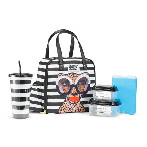 Fit & Fresh Artist Collection 5-Piece Deluxe Lunch Box