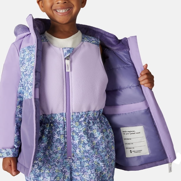 Free Country Toddler Girls 2-Piece Snow Set - Samsclub.com