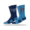 thumbnail image 1 of Tennessee Titans Adult 2-Pack Crew Socks, 1 of 3