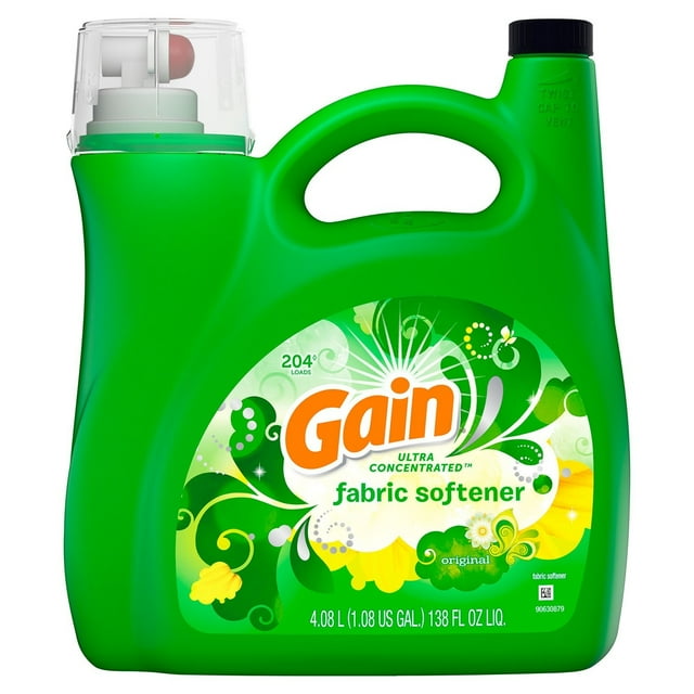 GAIN FABRIC SOFTENER 204 LOAD 138 OZ