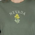 thumbnail image 4 of State of Mine Women's Embroidered Flora State Sweatshirt, 4 of 5