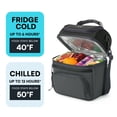 thumbnail image 2 of Artic Zone Pro Fridge Cold Dual Compartment Lunch Pack, 2 of 16