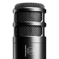 thumbnail image 3 of Audio-Technica AT2040 Dynamic Wired Hypercardioid Microphone for Podcasts with XLR-M Pin, Pivoting Stand Mount, Mount Adapter & Pouch, 3 of 9
