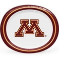 thumbnail image 1 of NCAA Oval Paper Plates, 10" x 12", 50 ct., Choose Team, 1 of 7