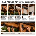 thumbnail image 6 of Rechargeable Motorized Outdoor Sun Shade With Protective Valance - Chalk, 6 of 15