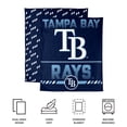 thumbnail image 6 of Logo Brands Tampa Bay Rays 60"x70" Super Plush Blanket, 6 of 7