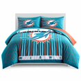 thumbnail image 1 of Logo Brands Miami Dolphins Comforter Set, 1 of 5