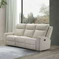 thumbnail image 7 of Rhodes 3-Piece Leather Manual Reclining Set, Assorted Colors, 7 of 23