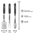 thumbnail image 3 of NCAA 3 pc. Stainless Steel Grill Set, 3 of 5