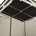 thumbnail image 5 of Suncast 7' x 7' Modernist Resin Outdoor Storage Shed, 5 of 9