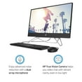 thumbnail image 3 of HP 23.8" All-in-One Desktop PC 24-cb1017c - 12th Generation Intel Core i5-1235U - FHD Intel Iris Xe graphics - 8GB memory - 512GB SSD Drive - HP Privacy Camera - 2-year Warranty Care Pack - Windows 11 Home, 3 of 7