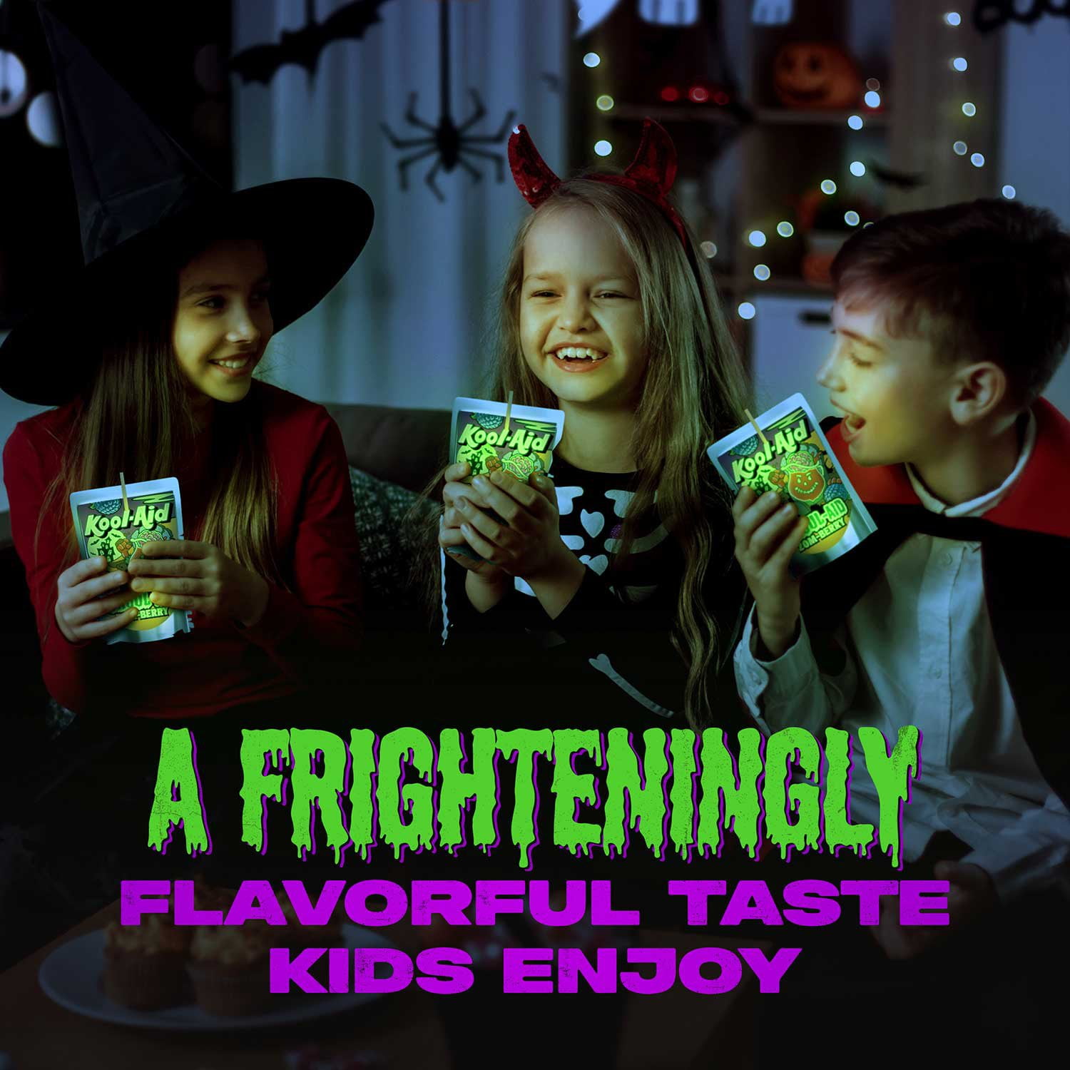 Kool-Aid Ghoul-Aid Zom-Berry Artificially Flavored Drink, 6 fl. oz