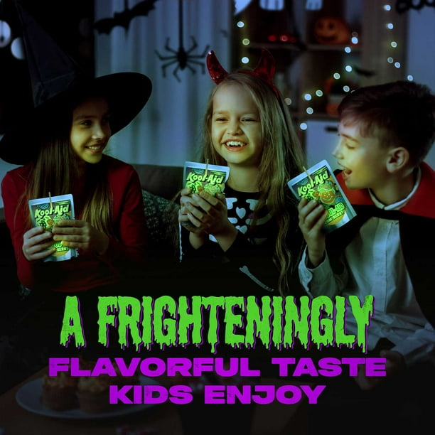 amu♡SHOP① Kool-Aid Ghoul-Aid Zom-Berry Artificially Flavored Drink, 6 fl. oz