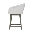 thumbnail image 15 of HH2 Home Upholstered Barrel Back Wood Adjustable Height Swivel Bar Stool, 15 of 19