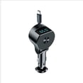 thumbnail image 1 of Tech Squared 65W Car Charger with Retractable Cable and Power Output Display, 1 of 6