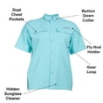 thumbnail image 3 of Habit Men's Short Sleeve 50+ UPF Fishing Shirt, 3 of 8