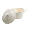 thumbnail image 4 of Martha Stewart 4-Quart and 7-Quart Enamel on Cast Iron Dutch Ovens, 2 Pack (Assorted Colors), 4 of 8